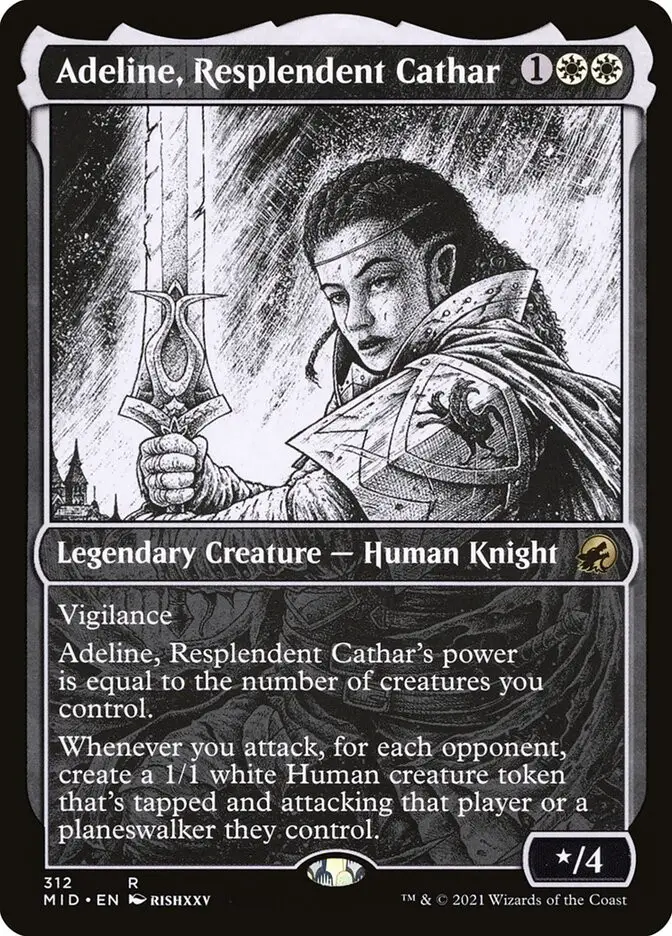 Adeline  Resplendent Cathar (Innistrad: Midnight Hunt)