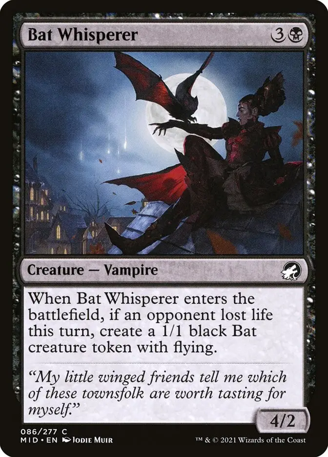 Bat Whisperer (Innistrad: Midnight Hunt)