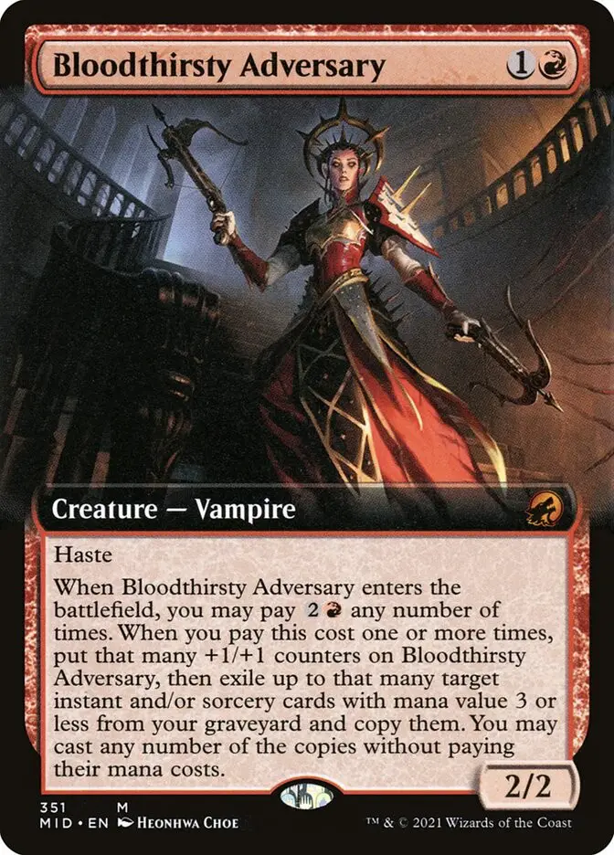 Bloodthirsty Adversary (Innistrad: Midnight Hunt)