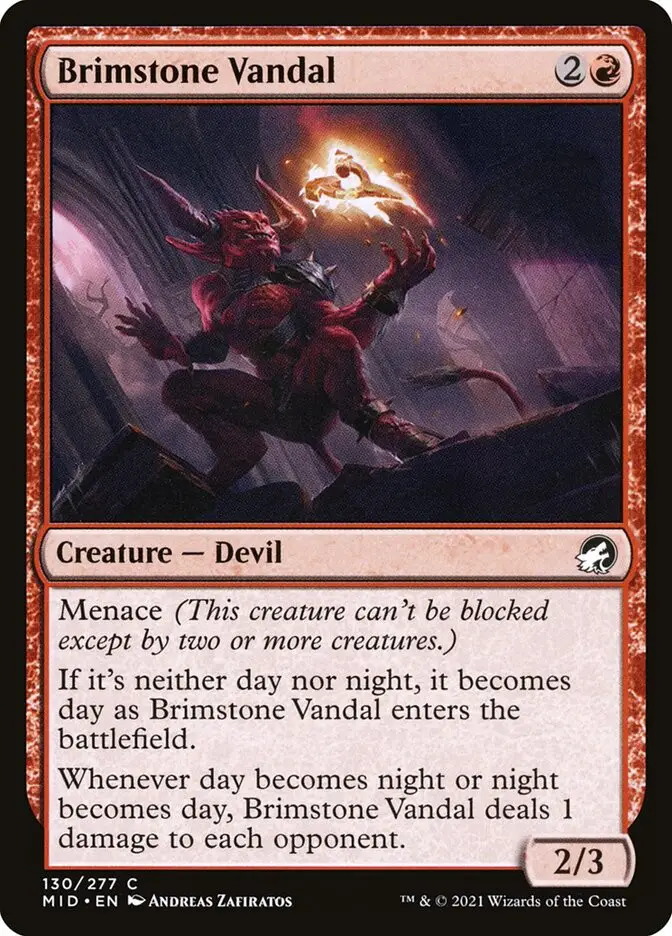 Brimstone Vandal (Innistrad: Midnight Hunt)