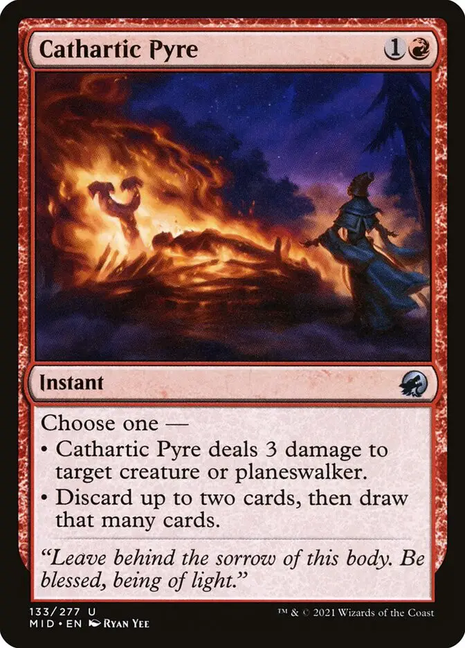 Cathartic Pyre (Innistrad: Midnight Hunt)