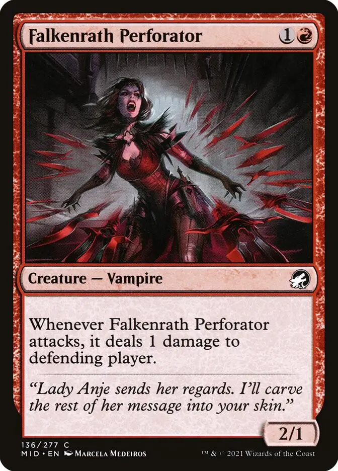 Falkenrath Perforator (Innistrad: Midnight Hunt)