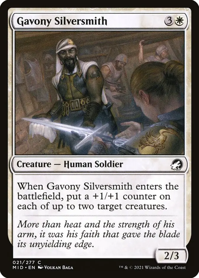 Gavony Silversmith (Innistrad: Midnight Hunt)