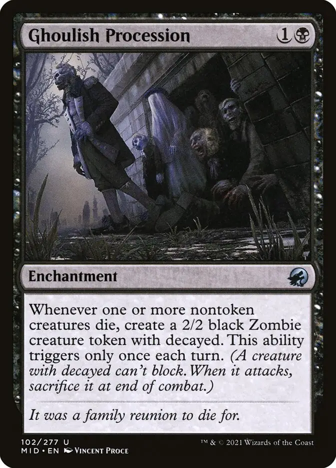 Ghoulish Procession (Innistrad: Midnight Hunt)
