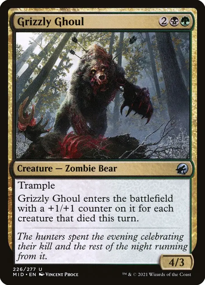 Grizzly Ghoul (Innistrad: Midnight Hunt)