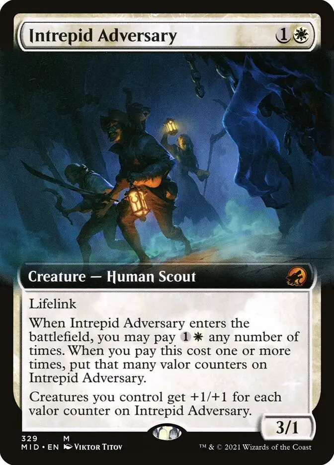 Intrepid Adversary (Innistrad: Midnight Hunt)