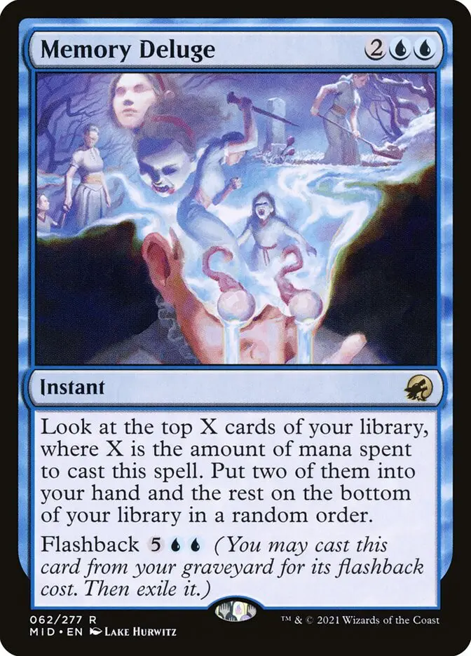 Memory Deluge (Innistrad: Midnight Hunt)