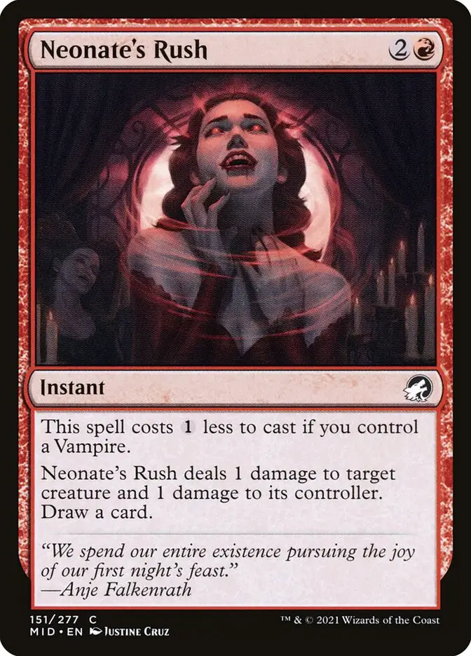 Neonate s Rush (Innistrad: Midnight Hunt)