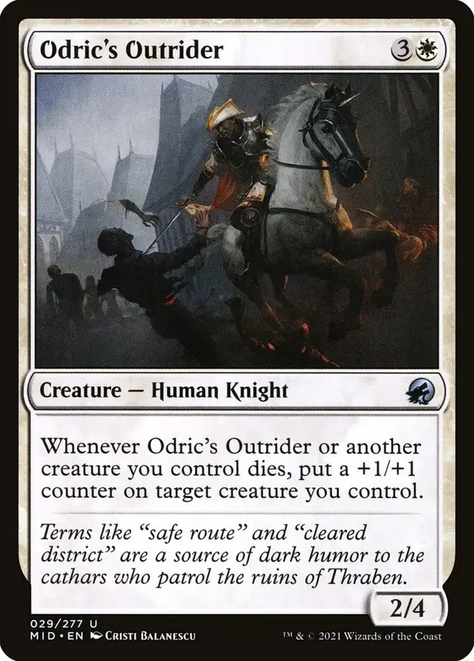 Odric s Outrider (Innistrad: Midnight Hunt)