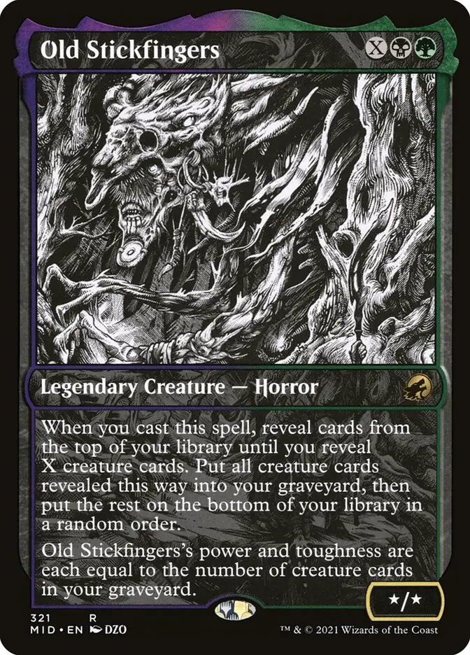 Old Stickfingers (Innistrad: Midnight Hunt)