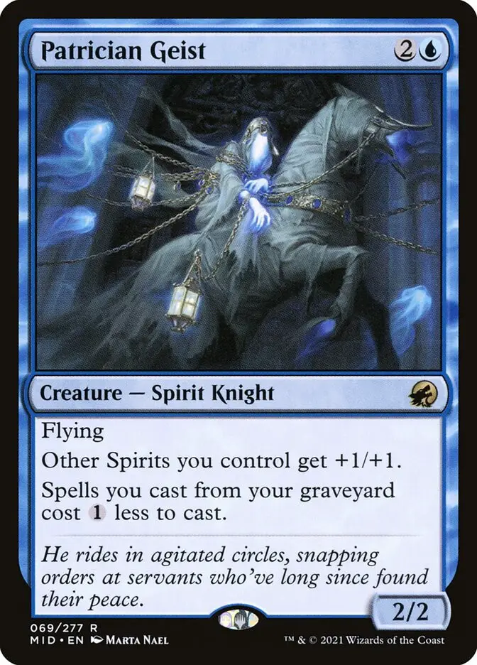 Patrician Geist (Innistrad: Midnight Hunt)