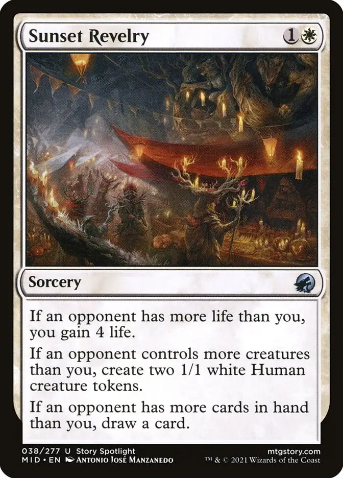 Sunset Revelry (Innistrad: Midnight Hunt)