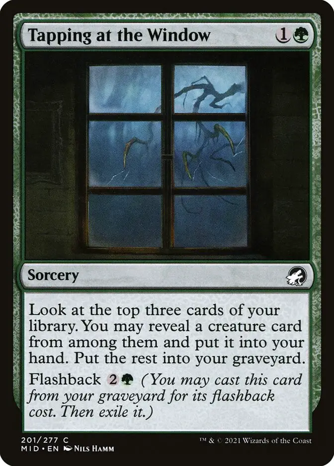 Tapping at the Window (Innistrad: Midnight Hunt)