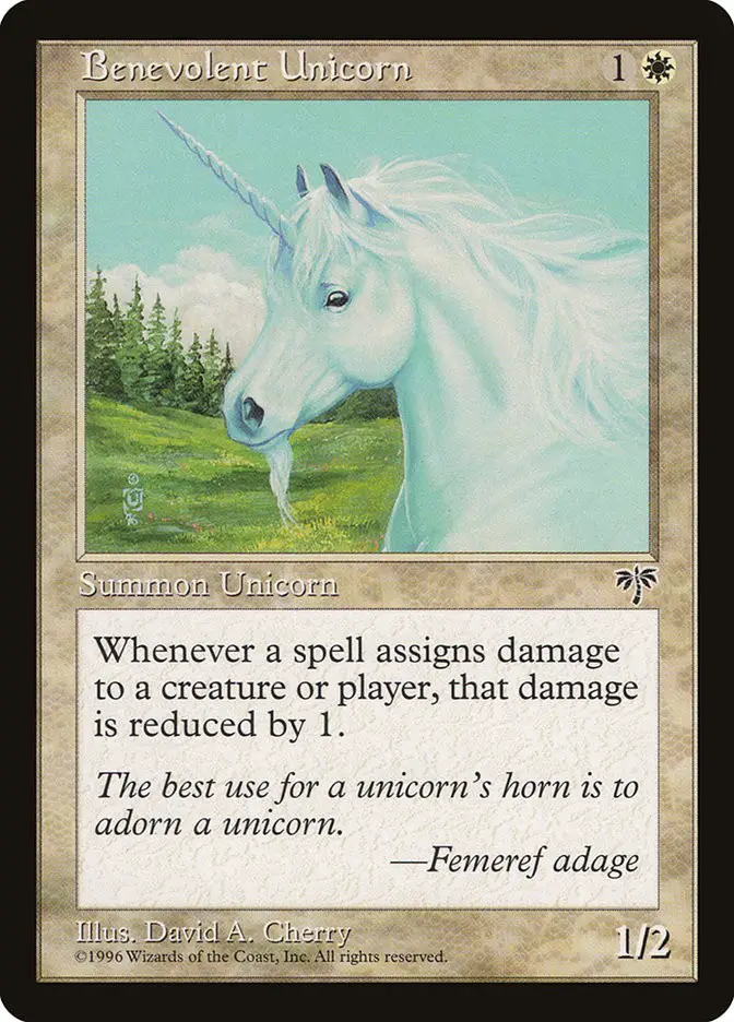 Benevolent Unicorn (Mirage)
