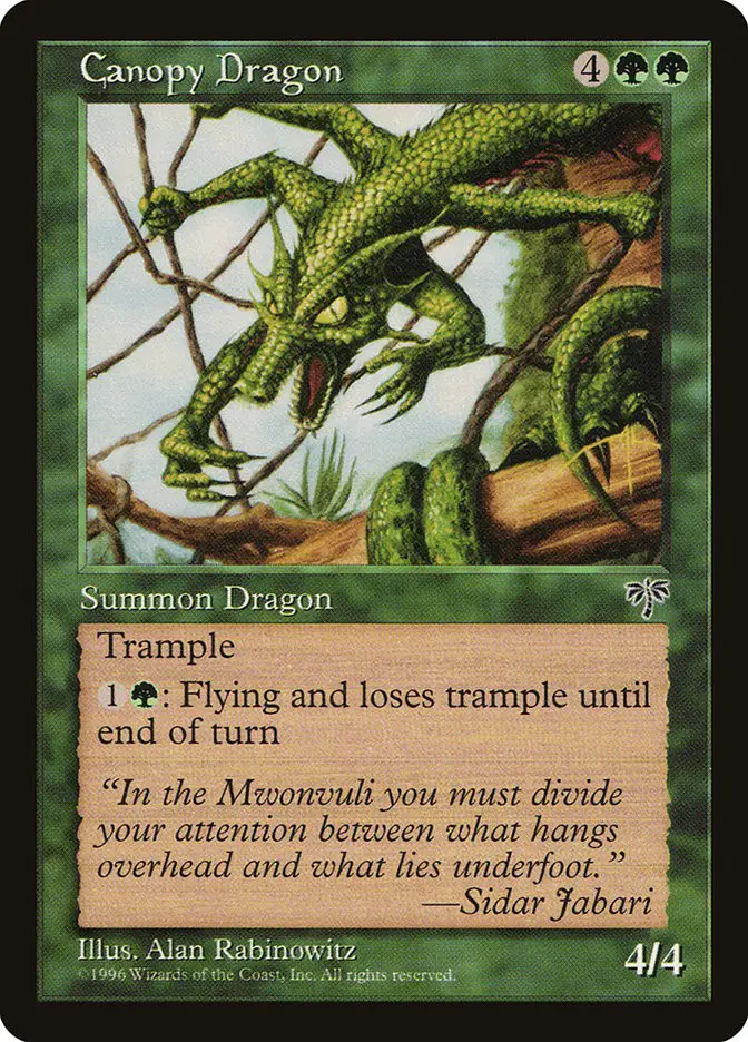Canopy Dragon (Mirage)