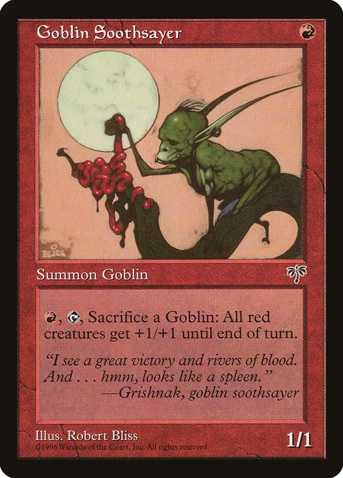 Goblin Soothsayer (Mirage)