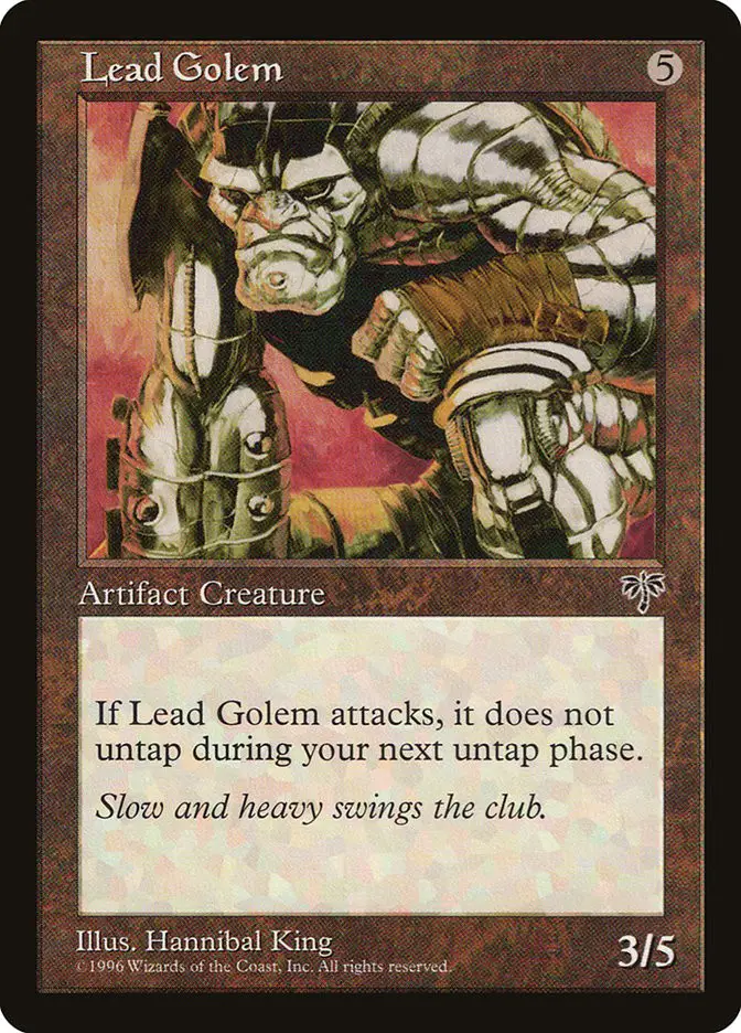 Lead Golem (Mirage)