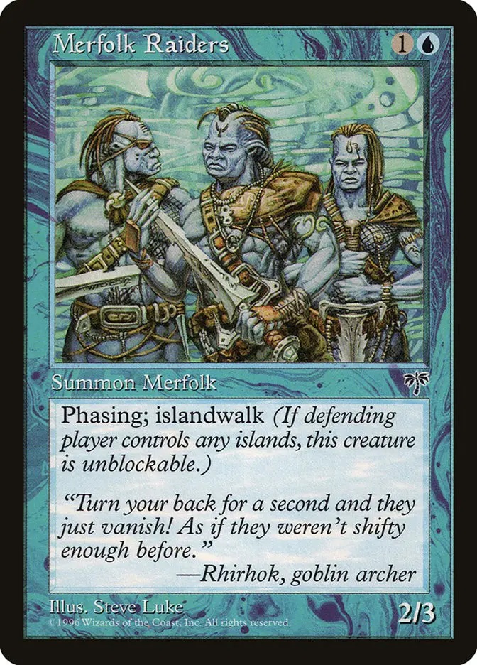Merfolk Raiders (Mirage)