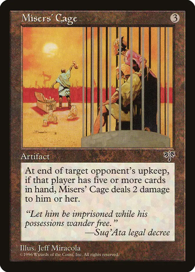 Misers  Cage (Mirage)
