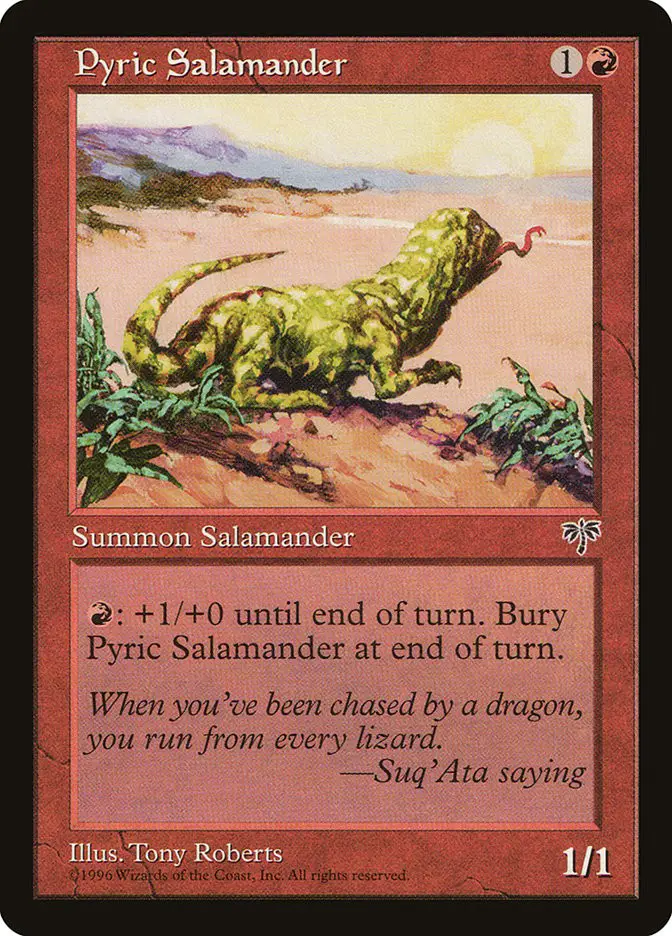 Pyric Salamander (Mirage)