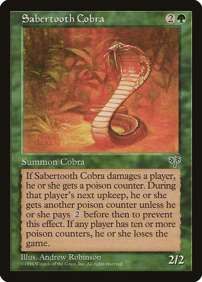 Sabertooth Cobra (Mirage)