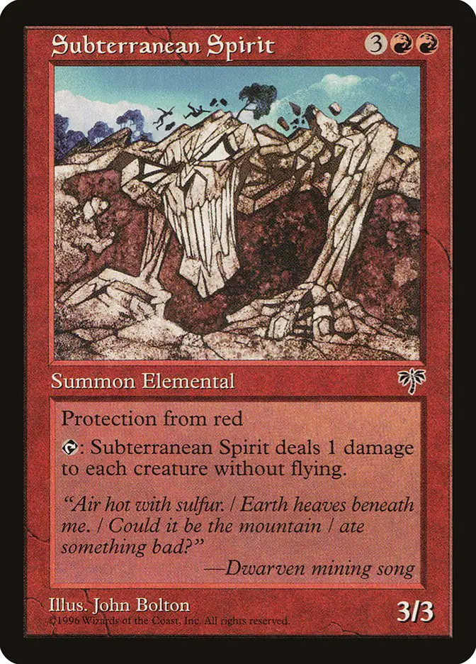Subterranean Spirit (Mirage)