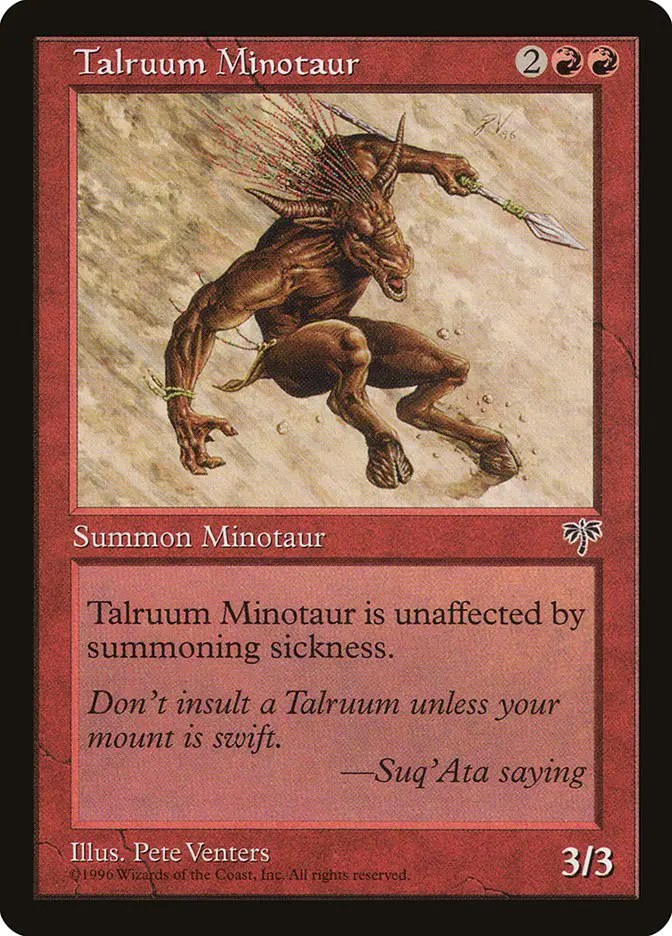 Talruum Minotaur (Mirage)
