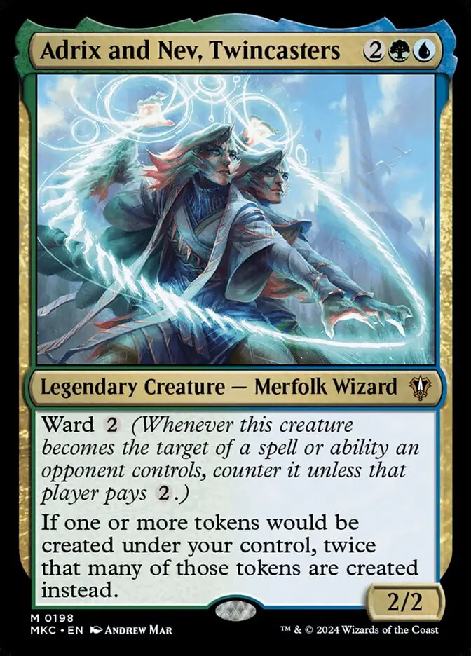 Adrix and Nev  Twincasters (Murders at Karlov Manor Commander)