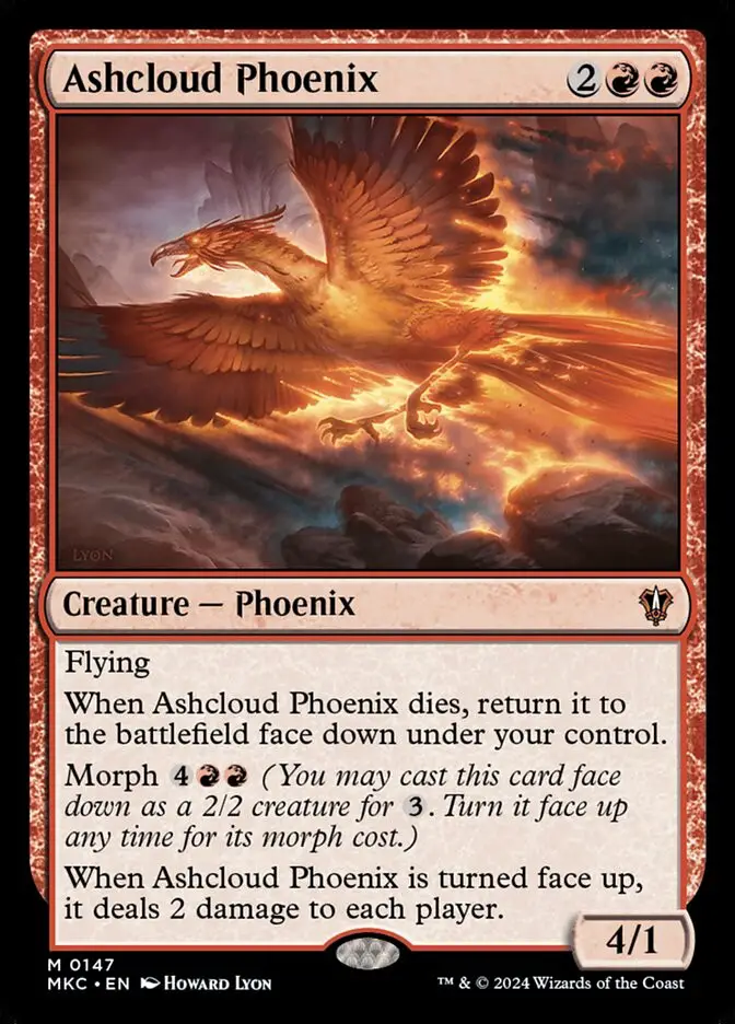 Ashcloud Phoenix (Murders at Karlov Manor Commander)