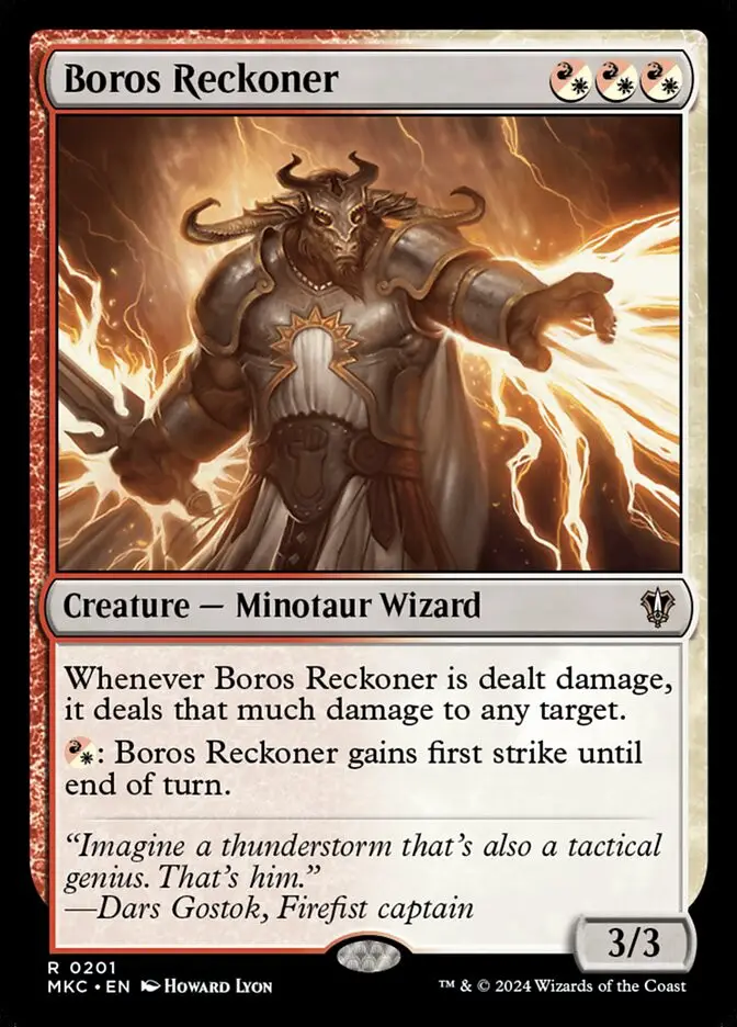 Boros Reckoner (Murders at Karlov Manor Commander)