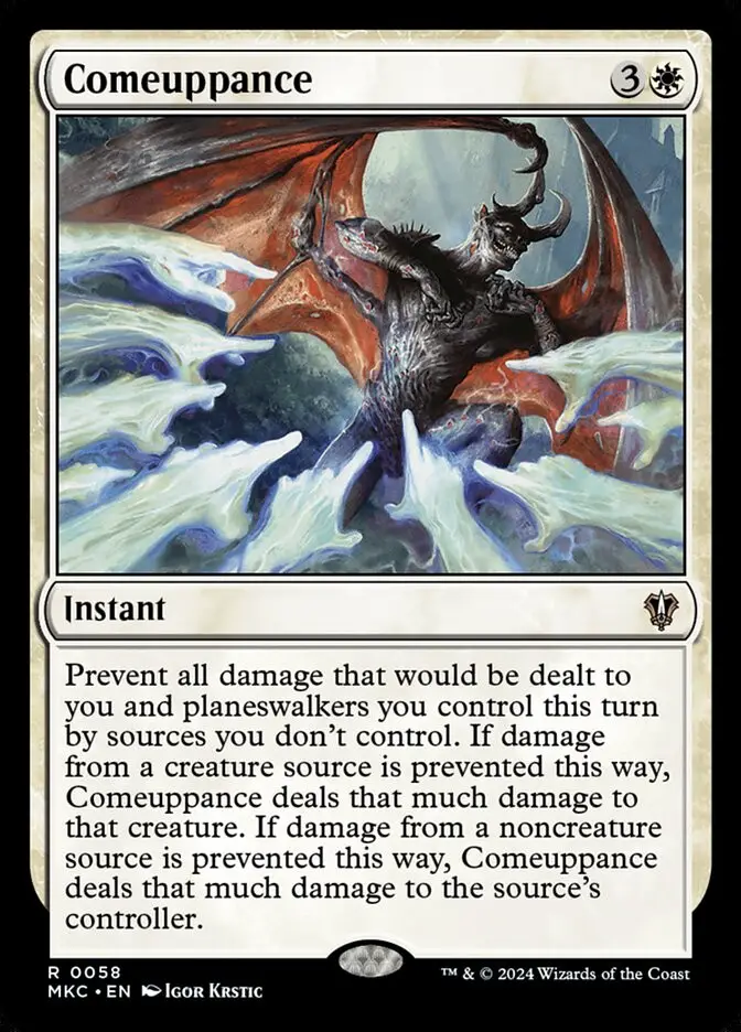 Comeuppance (Murders at Karlov Manor Commander)