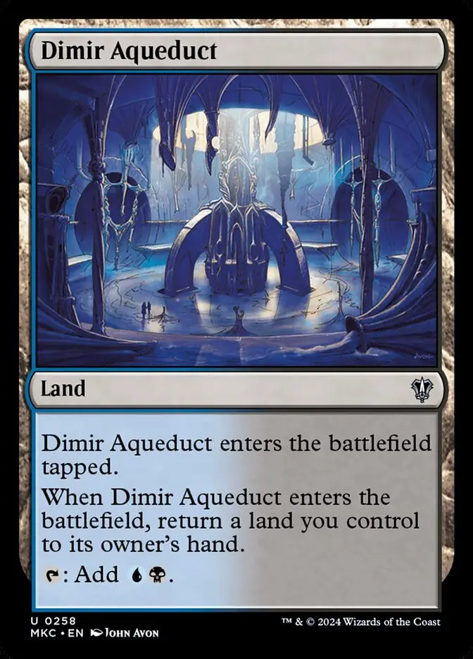 Dimir Aqueduct (Murders at Karlov Manor Commander)