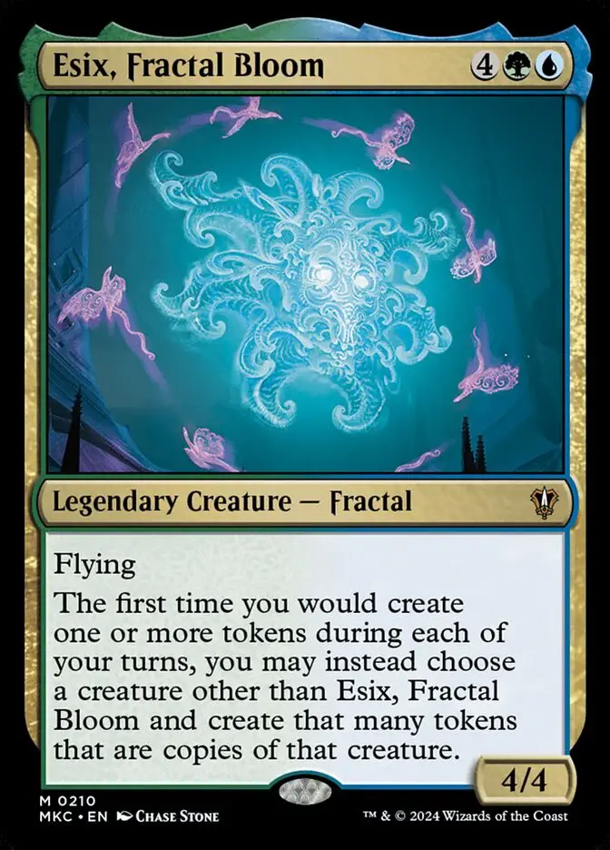 Esix  Fractal Bloom (Murders at Karlov Manor Commander)