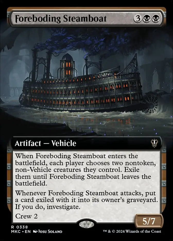 Foreboding Steamboat (Murders at Karlov Manor Commander)