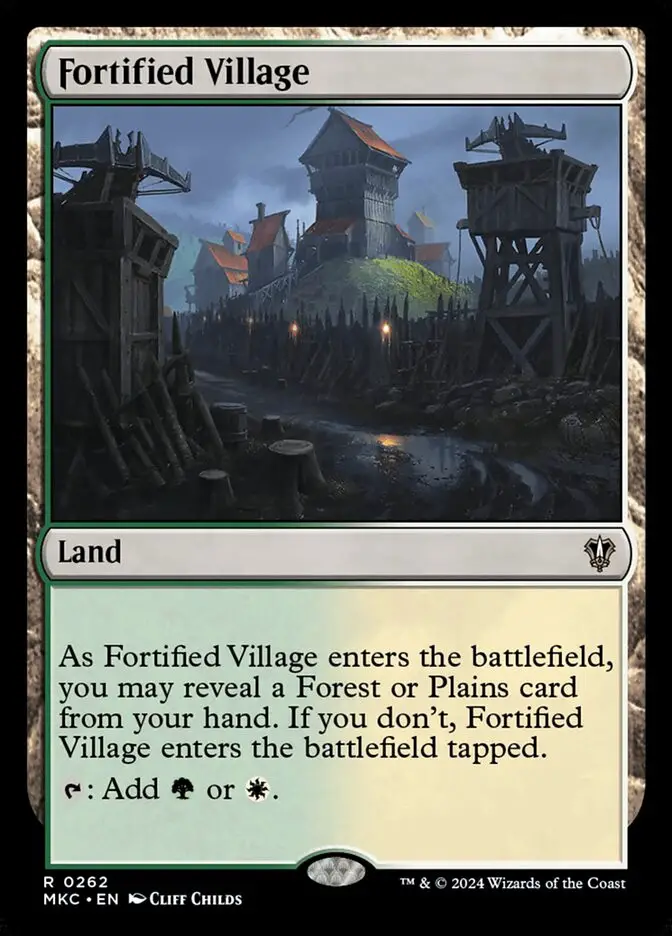 Fortified Village (Murders at Karlov Manor Commander)