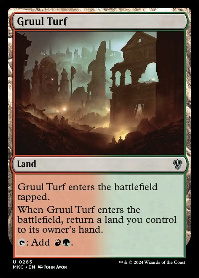 Gruul Turf (Murders at Karlov Manor Commander)
