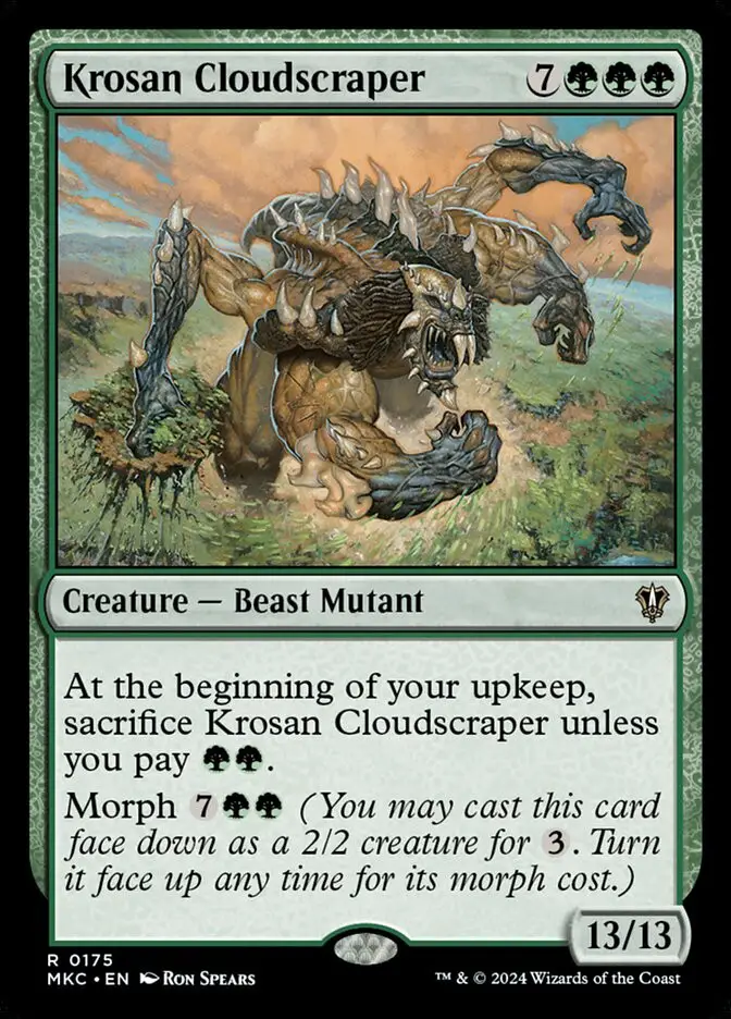 Krosan Cloudscraper (Murders at Karlov Manor Commander)