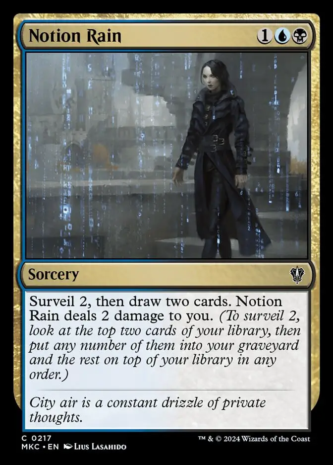 Notion Rain (Murders at Karlov Manor Commander)
