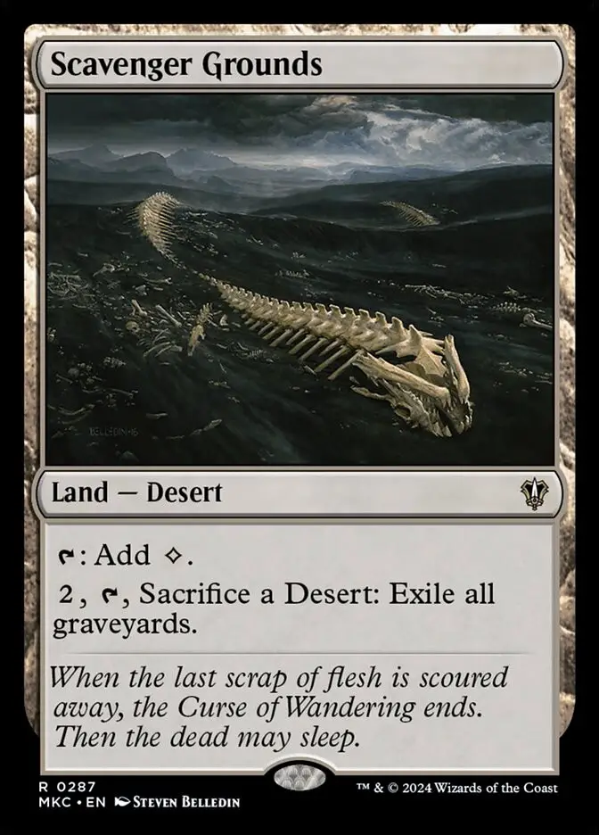 Scavenger Grounds (Murders at Karlov Manor Commander)