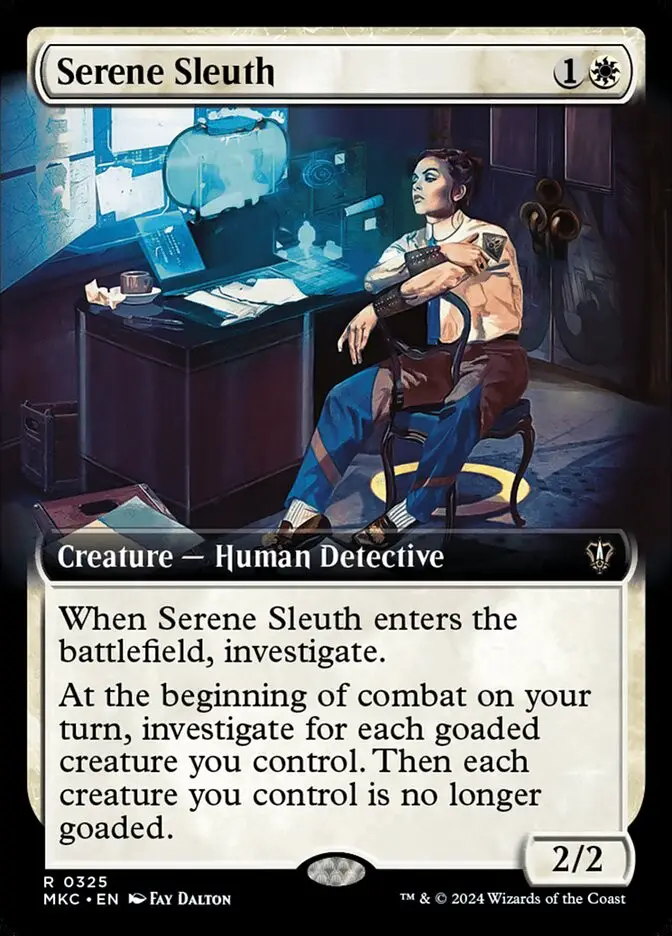 Serene Sleuth (Murders at Karlov Manor Commander)