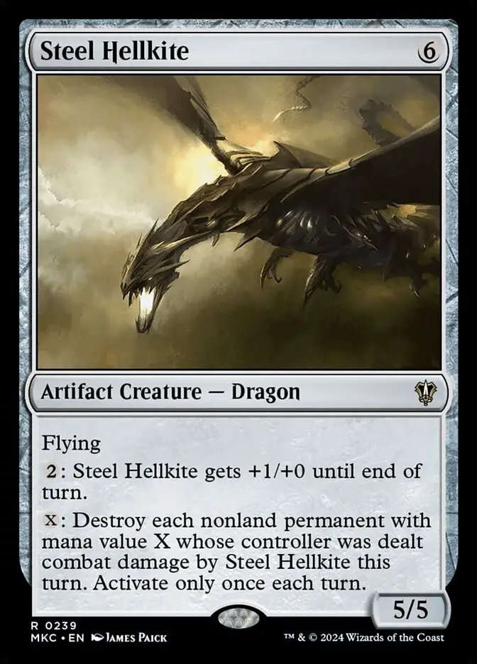 Steel Hellkite (Murders at Karlov Manor Commander)