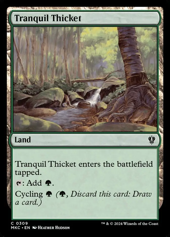 Tranquil Thicket (Murders at Karlov Manor Commander)