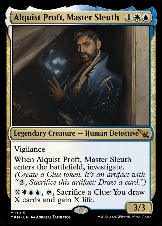 Alquist Proft  Master Sleuth (Murders at Karlov Manor)