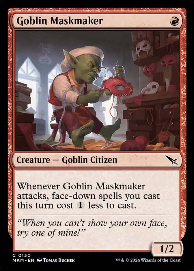 Goblin Maskmaker (Murders at Karlov Manor)