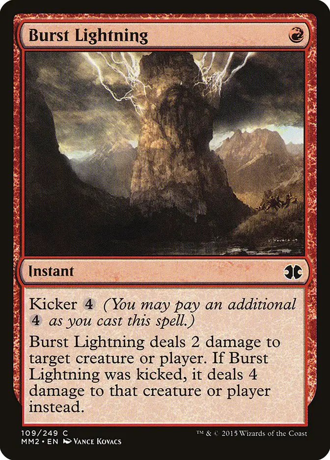 Burst Lightning (Modern Masters 2015)