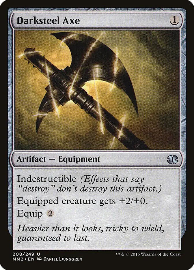 Darksteel Axe (Modern Masters 2015)
