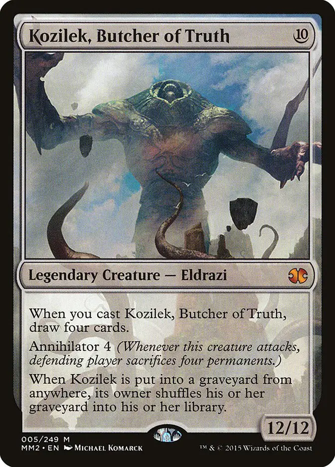 Kozilek  Butcher of Truth (Modern Masters 2015)