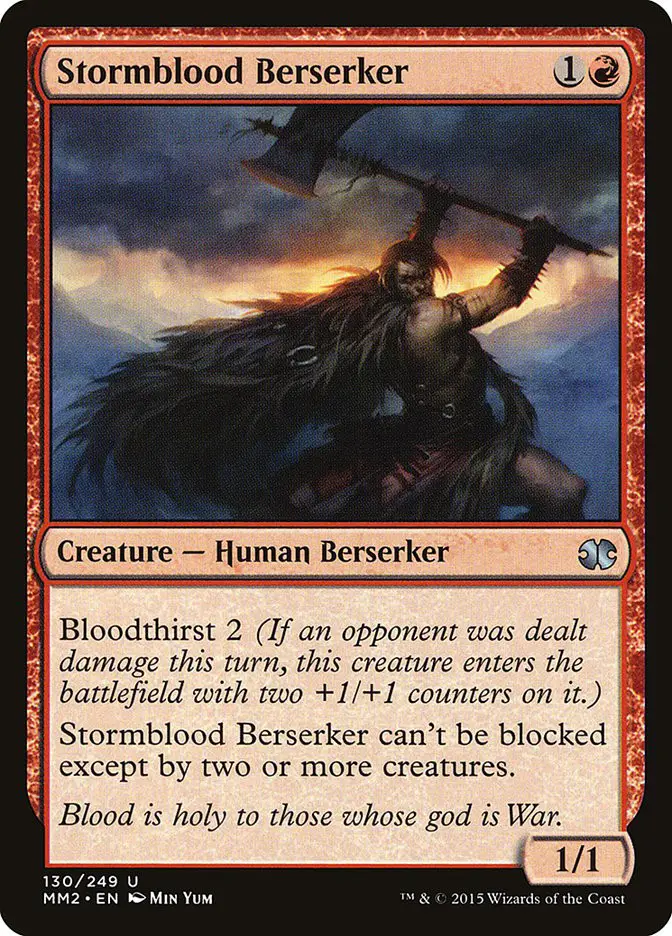 Stormblood Berserker (Modern Masters 2015)