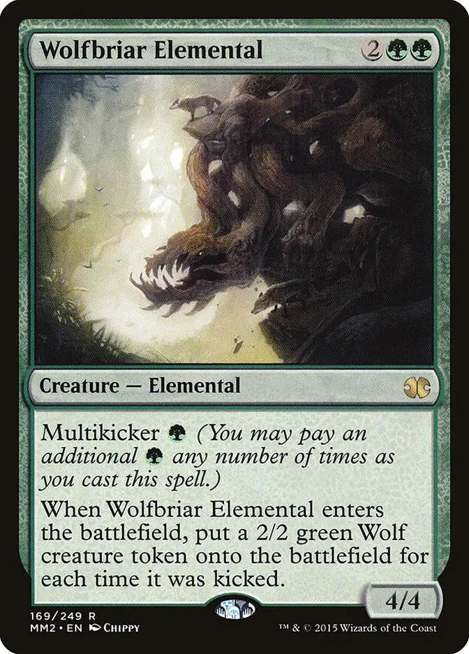 Wolfbriar Elemental (Modern Masters 2015)