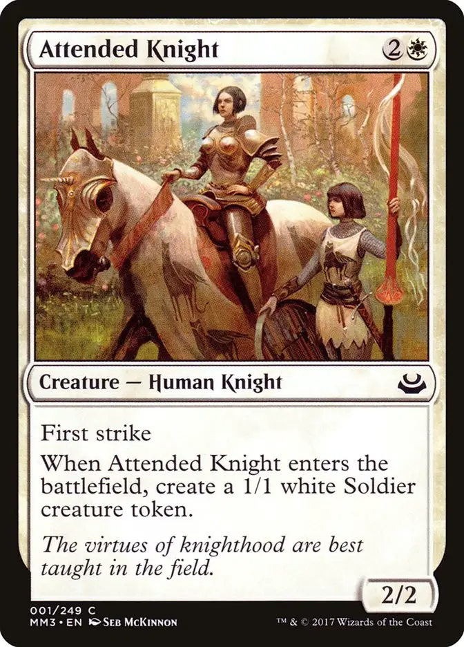 Attended Knight (Modern Masters 2017)